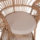 ΠΟΛΥΘΡΟΝΑ ROYAL PEACOCK ΑΠΟ BAMBOO ΜΕ ΜΑΞΙΛΑΡΙ 134X65X150Yεκ.HM9342