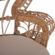 ΠΟΛΥΘΡΟΝΑ ROYAL PEACOCK ΑΠΟ BAMBOO ΜΕ ΜΑΞΙΛΑΡΙ 134X65X150Yεκ.HM9342