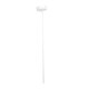 6070-White InLight Κρεμαστό φωτιστικό LED 7W 3000K από μέταλλο D:60cm (6070-White)