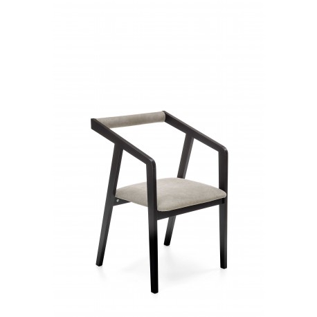 60-22493 AZUL chair, color: velvet - grey DIOMMI V-PL-N-AZUL-CZARNY-POPIEL