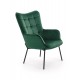 60-20507 CASTEL l. chair dark green DIOMMI V-CH-CASTEL-FOT-C.ZIELONY