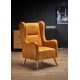 60-22154 CHESTER leisure chair, color: honey (fabric 9. Amber) DIOMMI V-PL-CHESTER_2-FOT-MIODOWY
