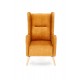 60-22154 CHESTER leisure chair, color: honey (fabric 9. Amber) DIOMMI V-PL-CHESTER_2-FOT-MIODOWY
