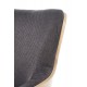 60-22160 CHILLOUT leisure armchair dark grey / natural oak, legs - black DIOMMI V-PL-CHILLOUT-FOT-C.POPIEL/DĄB NAT.