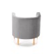 60-22165 CLUBBY 2  leisure armchair grey / natural DIOMMI V-PL-CLUBBY_2-FOT-POPIELATY