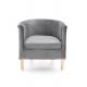 60-22165 CLUBBY 2  leisure armchair grey / natural DIOMMI V-PL-CLUBBY_2-FOT-POPIELATY