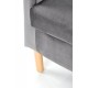 60-22165 CLUBBY 2  leisure armchair grey / natural DIOMMI V-PL-CLUBBY_2-FOT-POPIELATY