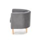 60-22165 CLUBBY 2  leisure armchair grey / natural DIOMMI V-PL-CLUBBY_2-FOT-POPIELATY