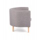 60-22166 CLUBBY chair, color: grey DIOMMI V-PL-CLUBBY-FOT