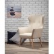 60-20549 COTTO leisure chair, color: beige DIOMMI V-CH-COTTO-FOT-BEŻOWY