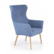 60-20553 COTTO leisure chair, color: blue DIOMMI V-CH-COTTO-FOT-NIEBIESKI
