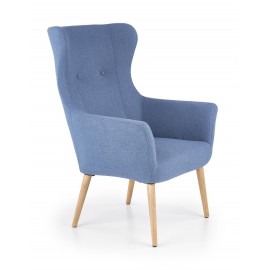 60-20553 COTTO leisure chair, color: blue DIOMMI V-CH-COTTO-FOT-NIEBIESKI