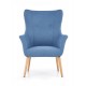 60-20553 COTTO leisure chair, color: blue DIOMMI V-CH-COTTO-FOT-NIEBIESKI