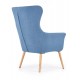 60-20553 COTTO leisure chair, color: blue DIOMMI V-CH-COTTO-FOT-NIEBIESKI