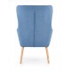 60-20553 COTTO leisure chair, color: blue DIOMMI V-CH-COTTO-FOT-NIEBIESKI