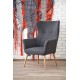 60-20550 COTTO leisure chair, color: dark grey DIOMMI V-CH-COTTO-FOT-C.POPIEL