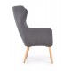 60-20550 COTTO leisure chair, color: dark grey DIOMMI V-CH-COTTO-FOT-C.POPIEL