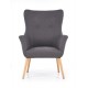 60-20550 COTTO leisure chair, color: dark grey DIOMMI V-CH-COTTO-FOT-C.POPIEL