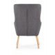 60-20550 COTTO leisure chair, color: dark grey DIOMMI V-CH-COTTO-FOT-C.POPIEL