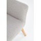 60-20551 COTTO leisure chair, color: light grey DIOMMI V-CH-COTTO-FOT-J.POPIEL