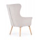 60-20551 COTTO leisure chair, color: light grey DIOMMI V-CH-COTTO-FOT-J.POPIEL