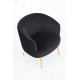 60-20561 CRWON l. chair, color: black DIOMMI V-CH-CROWN-FOT-CZARNY