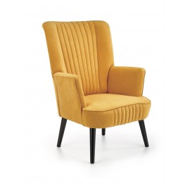 60-22180 DELGADO chair color: mustard DIOMMI V-PL-DELGADO-FOT-MUSZTARDOWY