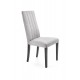 60-22526 DIEGO 2 chair, color: quilted velvet Stripes - MONOLITH 85 DIOMMI V-PL-N-DIEGO_2-CZARNY-MONOLITH85