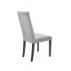 60-22526 DIEGO 2 chair, color: quilted velvet Stripes - MONOLITH 85 DIOMMI V-PL-N-DIEGO_2-CZARNY-MONOLITH85