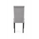 60-22526 DIEGO 2 chair, color: quilted velvet Stripes - MONOLITH 85 DIOMMI V-PL-N-DIEGO_2-CZARNY-MONOLITH85