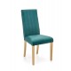 60-22528 DIEGO 3 chair, color: quilted velvet Stripes - MONOLITH 37 DIOMMI V-PL-N-DIEGO_3-D.MIODOWY-MONOLITH37
