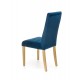 60-22529 DIEGO 3 chair, color: quilted velvet Stripes - MONOLITH 77 DIOMMI V-PL-N-DIEGO_3-D.MIODOWY-MONOLITH77