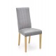 60-22530 DIEGO 3 chair, color: quilted velvet Stripes - MONOLITH 85 DIOMMI V-PL-N-DIEGO_3-D.MIODOWY-MONOLITH85