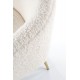 60-20755 GRIFON leisure armchair cream / gold DIOMMI V-CH-GRIFON-FOT-KREMOWY