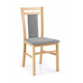 60-22571 HUBERT 8 chair color: honey oak/Inari 91 DIOMMI V-PL-N-HUBERT8-D.MIODOWY-INARI91