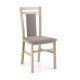 60-22573 HUBERT 8 chair color: sonoma oak/Inari 23 DIOMMI V-PL-N-HUBERT8-SONOMA-INARI23