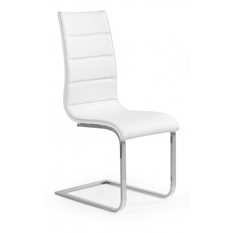 60-20902 K104 chair color: white/white DIOMMI V-CH-K/104-KR-BIAŁY/BIAŁY-EKO
