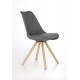 60-20932 K201 chair color: grey DIOMMI V-CH-K/201-KR-POPIEL