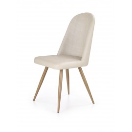 60-20950 K214 chair, color: dark cream / honey oak DIOMMI V-CH-K/214-KR-C.KREMOWY/D.MIODOWY