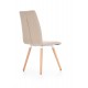 60-20987 K282 chair, color: beige DIOMMI V-CH-K/282-KR-BEŻOWY
