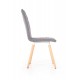 60-20988 K282 chair, color: grey DIOMMI V-CH-K/282-KR-POPIEL