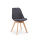 60-21012 K303 chair, color: dark grey DIOMMI V-CH-K/303-KR-C.POPIEL