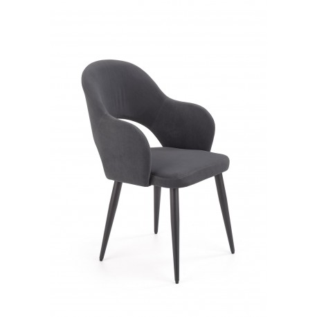 60-21074 K364 chair, color: grey DIOMMI V-CH-K/364-KR-POPIEL