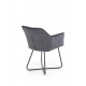 60-21091 K377 chair, color: grey DIOMMI V-CH-K/377-KR-POPIEL