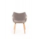 60-21119 K396 chair, color: light oak / grey DIOMMI V-CH-K/396-KR-J.DAB