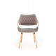 60-21119 K396 chair, color: light oak / grey DIOMMI V-CH-K/396-KR-J.DAB