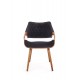60-21120 K396 chair, color: walnut / black DIOMMI V-CH-K/396-KR-ORZECH