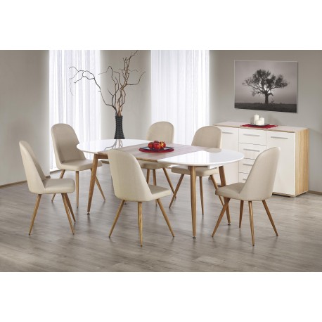 60-20620 EDWARD extension table, color: honey oak, DIOMMI V-CH-EDWARD-ST-DĄB_MIODOWY