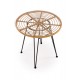 60-20658 FALCON table color: natural / black DIOMMI V-CH-FALCON-ST