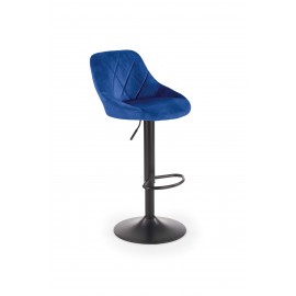 60-20762 H101 bar stool dark blue DIOMMI V-CH-H/101-GRANATOWY